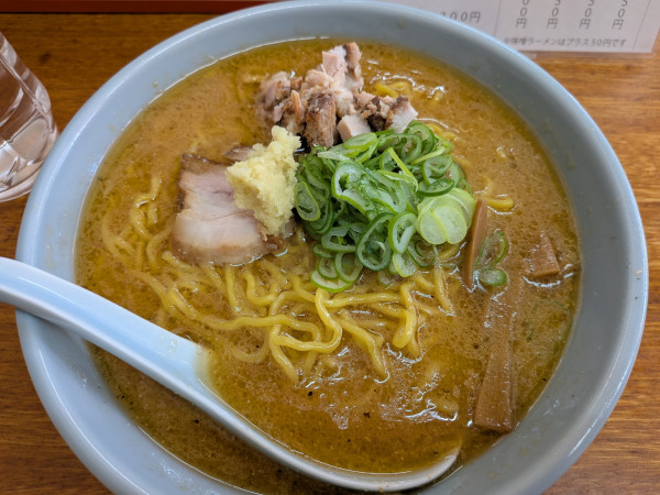 「味噌ラーメン(並)　950円」@中華そば 温故知新の写真