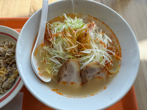 「塩ねぎらーめん」@幸楽苑 レイクウォーク岡谷店の写真