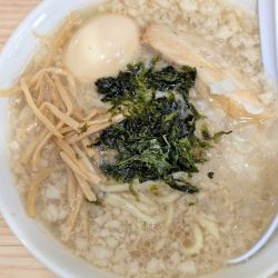 背脂中華そば（脂多め）＋味玉