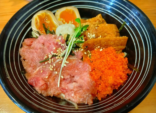 「ちらし麺 竹」@鮮魚鶏出汁麺 沢むらの写真