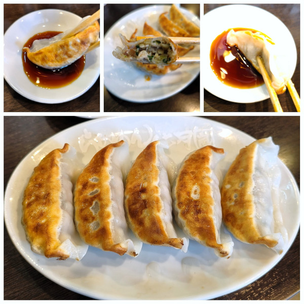 「餃子(5個)　¥390」@らあめん花月嵐 浅草橋店の写真