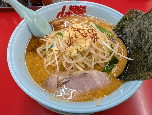 「期間限定 G系特製もやし味噌ラーメン」@ラーメン山岡家 いわき店の写真