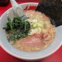 塩ラーメン（６９０円）＋背脂変更１００円