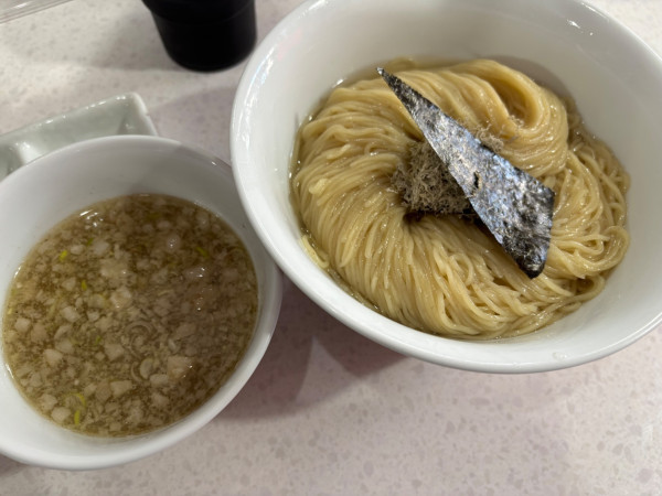 「塩つけ麺　大盛」@ラーメン星印の写真