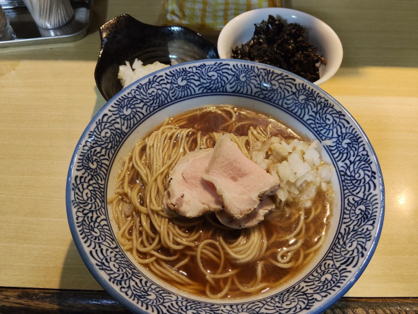 「純煮干しラーメン」@URANIBOの写真