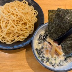 塩つけ麺　中盛+海苔