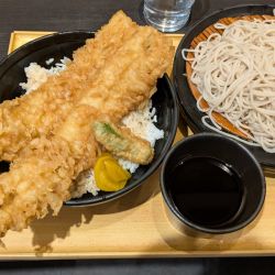 【期間限定】満腹上穴子天丼セット