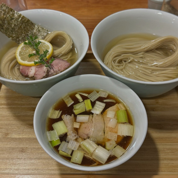 「昆布水つけめん醤油」@アメノオトの写真