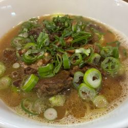 限定牛すじ煮込めん