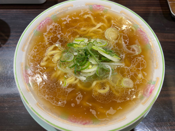 「かけ中華そば」@中華そば 三昧軒 長野権堂店の写真