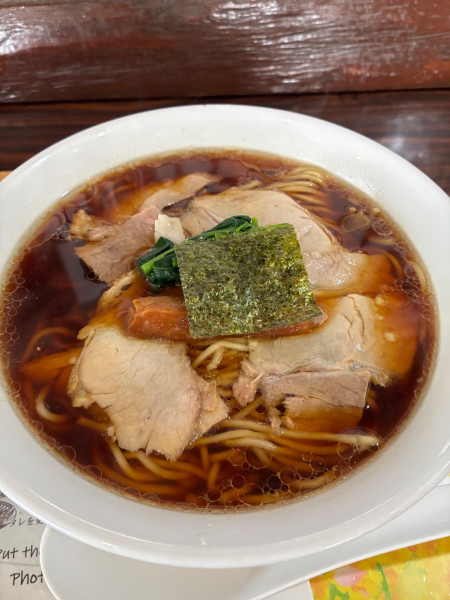 「しょうが醤油らぁめん大盛　炒飯」@しょうがの海の写真