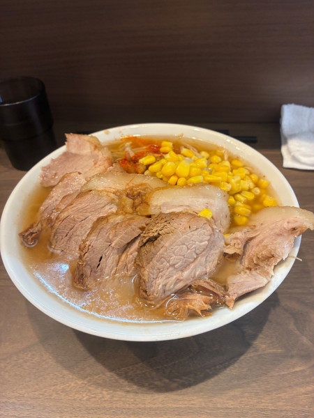 「小豚ラーメン（味噌トッピング）」@ラーメン最高の写真