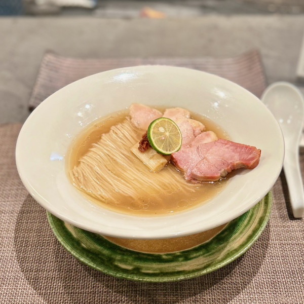 塩らあめん（1600円）＋つけ麺（1600円）