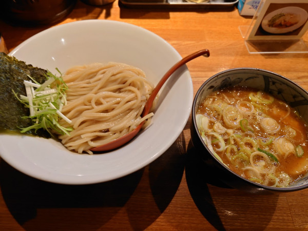 「つけ麺 並盛 + ねぎ増し」@つけ麺 R&Bの写真