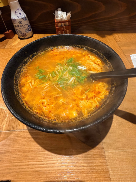 「辛麺」@麺とマグロのスパイシーダイニング あねタンの写真