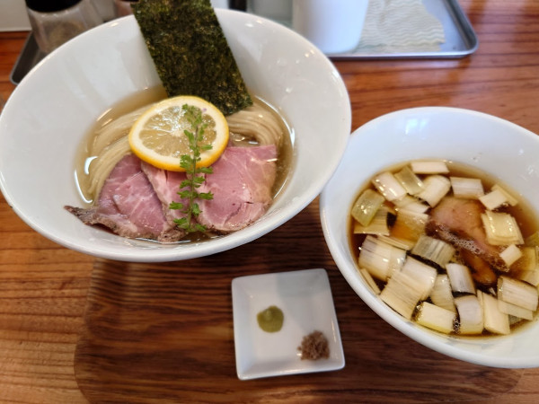 「昆布水つけ麺 塩」@アメノオトの写真