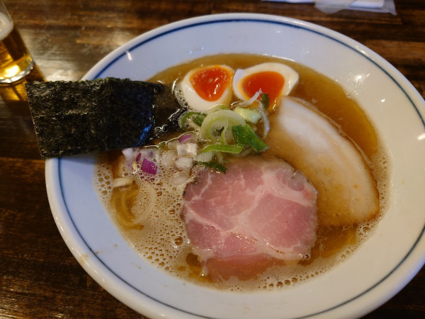 「煮干しラーメン」@ラーメン一心 本店の写真