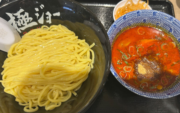 「辛辛つけ麺（中盛り•2辛）」@極ジョー イオンモール多摩平の森店の写真