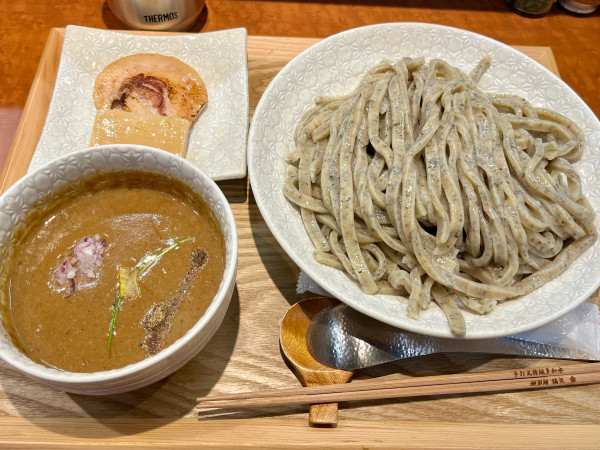 「御影つけめん 中盛+麺増し」@手打式特級多加水 御影麺 鏑矢の写真