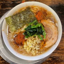 ラうどん(1050円)しょうが