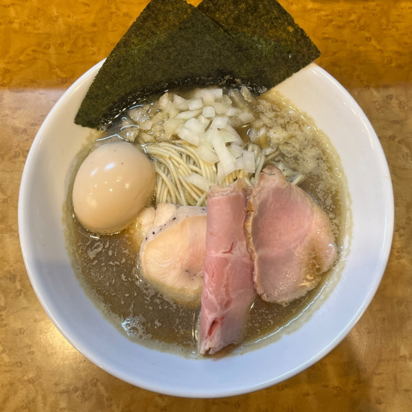 「特製純煮干しそば」@中華そば 児ノ木の写真