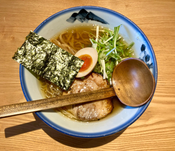 「塩らーめん1190円」@AFURI 立川店の写真