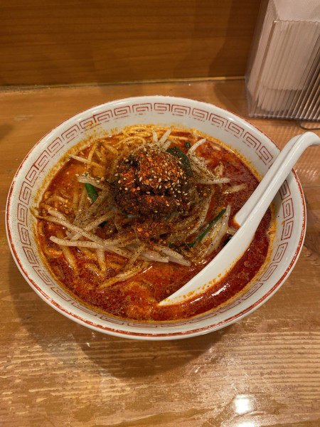 「カレー担々麺」@担々飯店の写真