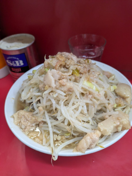 「子豚ラーメン」@ラーメン二郎 三田本店の写真