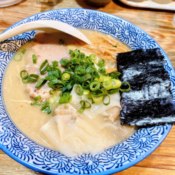 「わんたんめん」@久留米らーめん 金丸の写真