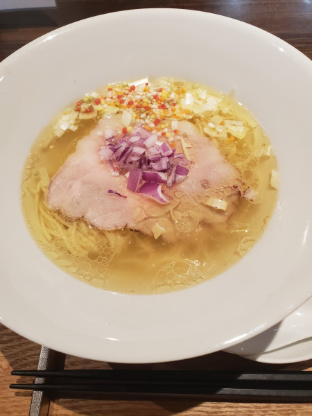 「淡麗塩ラーメン」@淡麗らーめん 幻の天義の写真