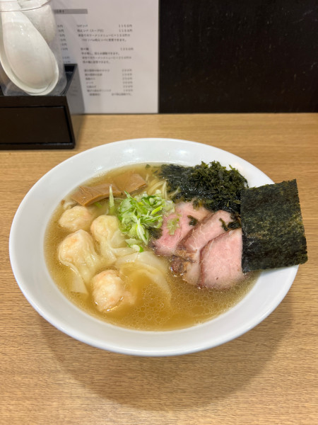 「魚汁ソバ」@支那ソバ きたがわの写真