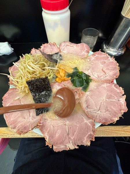「ネギチャーシュー　大盛」@壱発ラーメン 相模原店の写真