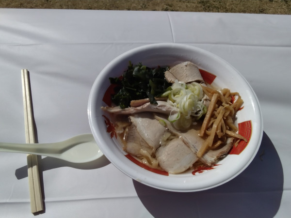 「[ドラゴン×稲葉]みとちゃんらーめん」@スープと麺フェスティバルの写真