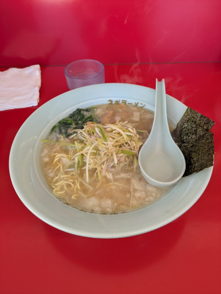 「ネギラーメン」@ラーメンショップ椿 酒々井SP前店の写真