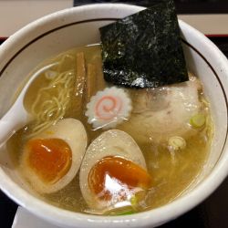 塩そば850円+味玉120円