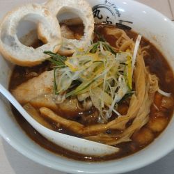 さばﾌﾞﾗｯｸ醤油+替え玉