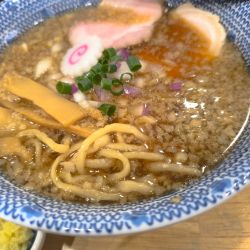 にぼ助ラーメン並・和玉（替玉3）