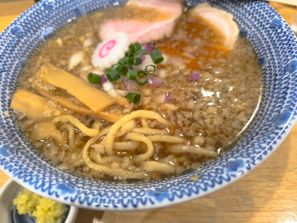 「にぼ助ラーメン並・和玉（替玉3）」@厳選煮干ラーメン 初代 にぼ助の写真