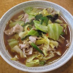 肉そば（800円）