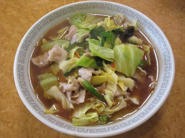 「肉そば（800円）」@中華十八番の写真