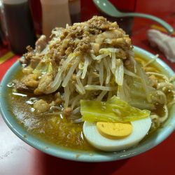 ラーメン、チョイ野菜、チョイアブラ