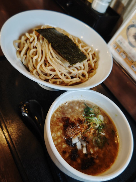 「魚介豚骨つけめん(大盛)(1,000+150円)」@麺匠 和蔵 上北台店の写真