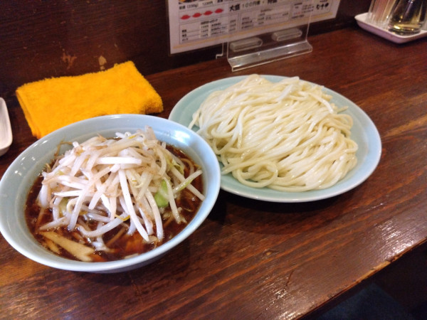 「野菜入り 並 1130円」@つけそば なりやの写真