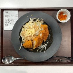 背徳ロースかつカレー（竹炭ブラック）