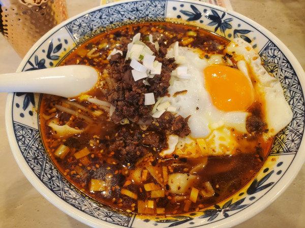 「重慶小麺・刀削麺変更」@蒙虎ぎょうざ伝説の写真