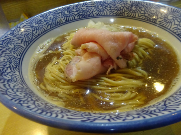 「純煮干しラーメン　1,100円」@URANIBOの写真