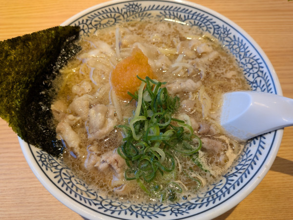 「肉そば792円」@丸源ラーメン 横浜都筑店の写真