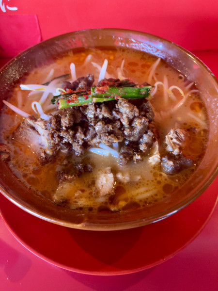 「味噌ラーメン1050円」@スタミナ肉ラーメン三條の写真
