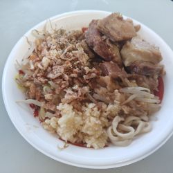 特龍 豚そば（汁なし）