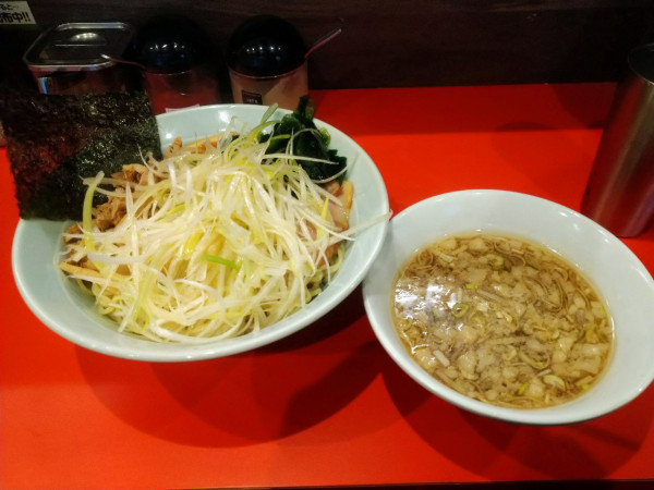 「つけ麺（大盛り無料）950円」@ラーメンショップ〇Qの写真